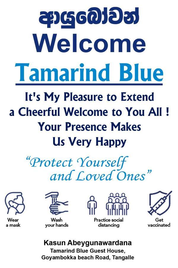 Tamarind Blue Hotel Тангале Екстериор снимка